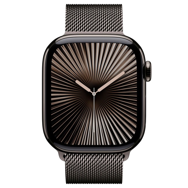 Смарт-часы Apple Watch Series 10 42mm Titanium Case GPS + Cellular with Milanese Loop