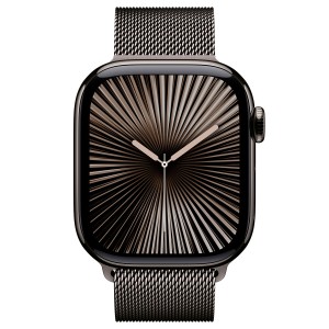 Смарт-часы Apple Watch Series 10 42mm Titanium Case GPS + Cellular with Milanese Loop