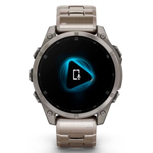 Смарт-часы Garmin Fenix 8 47 mm AMOLED Sapphire Titanium with Vented Titanium Bracelet