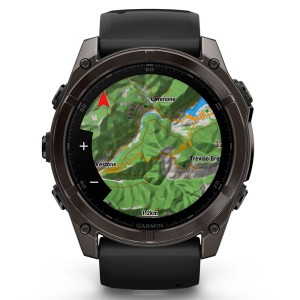 Смарт-часы Garmin Fenix 8 51 mm AMOLED Sapphire with Silicone Band