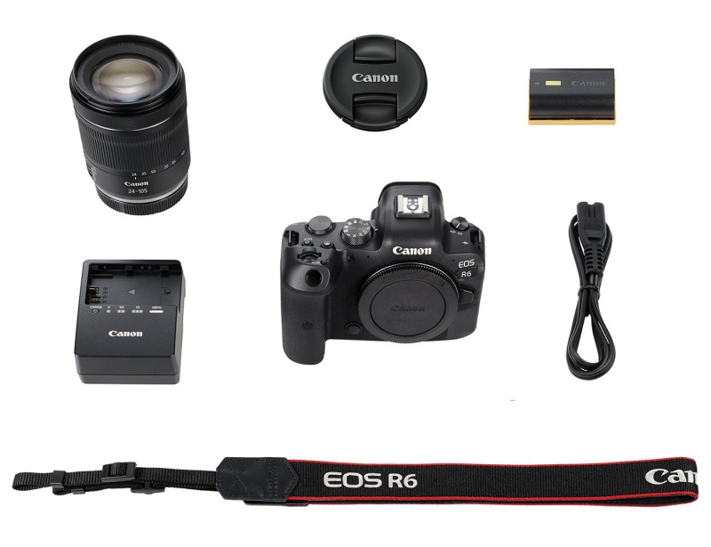 Беззеркальный фотоаппарат Canon EOS R6 Kit RF 24-105mm F4-7.1 IS STM