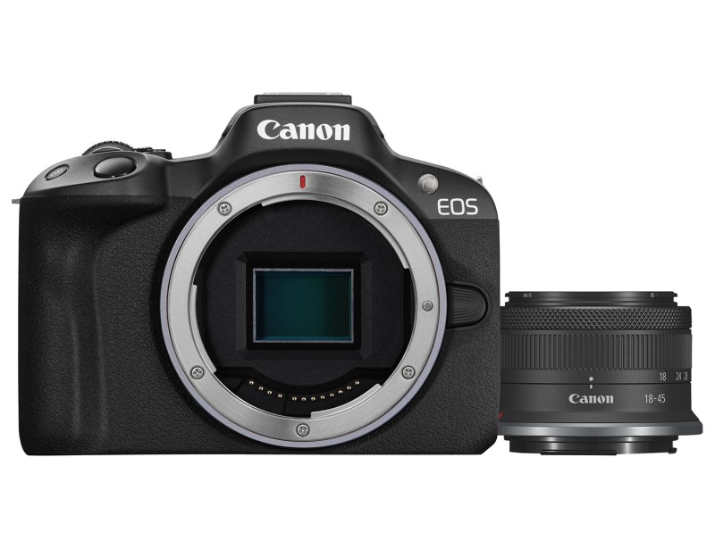 Беззеркальный фотоаппарат Canon EOS R50 Kit RF-S 18-45mm F4.5-6.3 IS STM