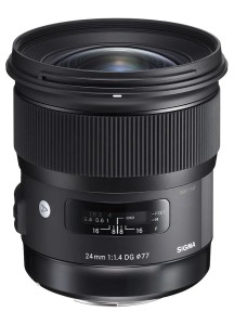 Объектив Sigma 24mm F1.4 DG HSM Art Lens for Canon EF