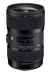 Объектив Sigma 18-35mm F1.8 DС HSM Art Lens for Nikon F