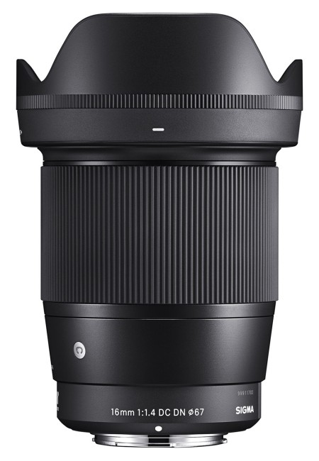 Объектив Sigma 16mm F1.4 DС DN Contemporary Lens for Canon EF-M