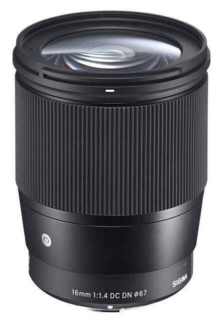 Объектив Sigma 16mm F1.4 DС DN Contemporary Lens for Canon EF-M