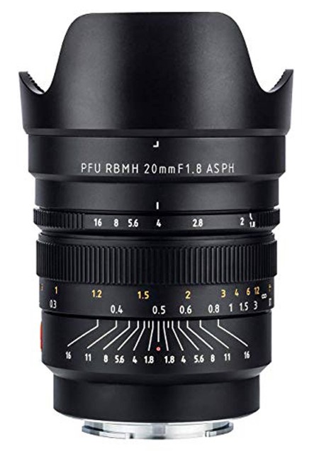 Объектив Viltrox MF 20mm F1.8 Full-Frame for Sony E (PFU RBMH 20mm F1.8 ASPH)