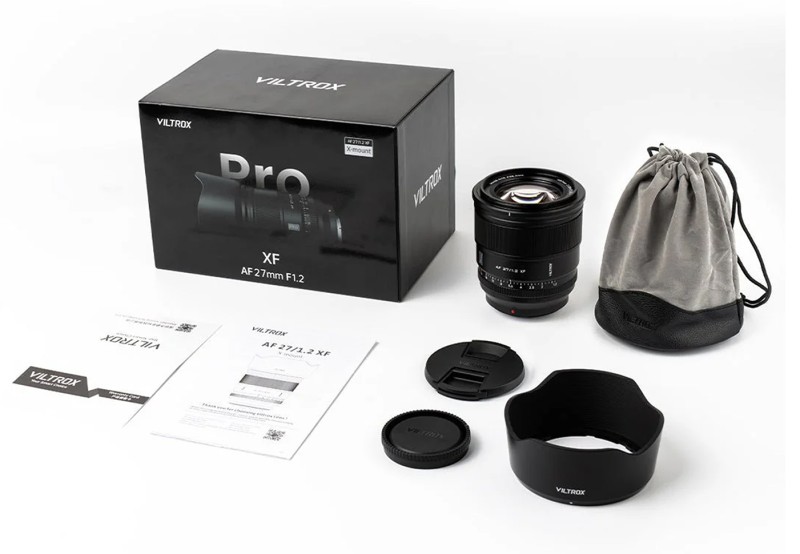 Объектив Viltrox AF 27mm F1.2 Pro APS-C for Fujifilm X (AF 27/1.2 Pro XF)