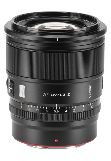 Объектив Viltrox AF 27mm F1.2 Pro APS-C for Nikon Z (AF 27/1.2 Pro Z)