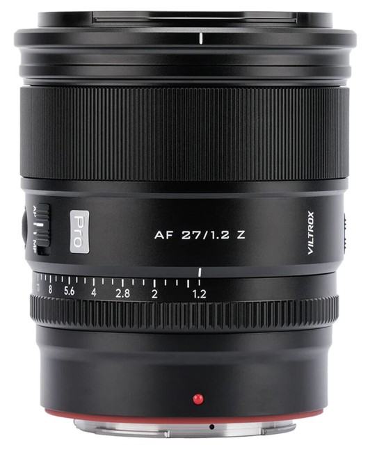 Объектив Viltrox AF 27mm F1.2 Pro APS-C for Nikon Z (AF 27/1.2 Pro Z)