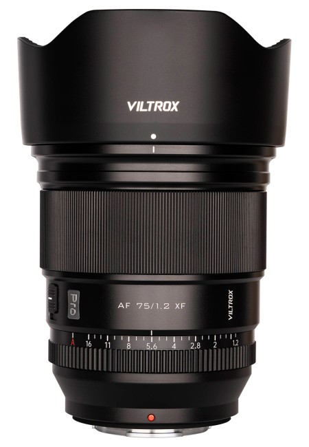 Объектив Viltrox AF 75mm F1.2 Pro APS-C for Fujifilm X (AF 75/1.2 Pro XF)