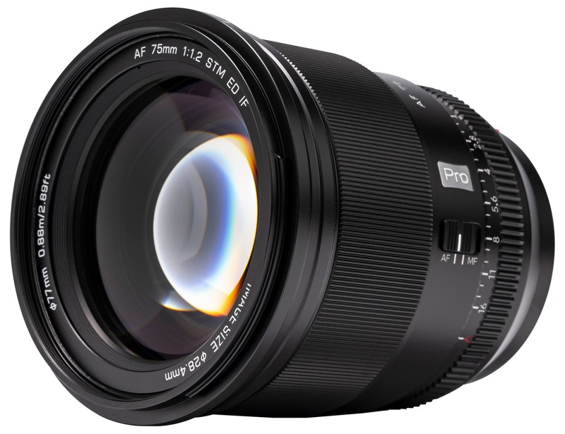 Объектив Viltrox AF 75mm F1.2 Pro APS-C for Fujifilm X (AF 75/1.2 Pro XF)
