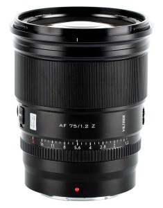 Объектив Viltrox AF 75mm F1.2 Pro APS-C for Nikon Z (AF 75/1.2 Pro Z)