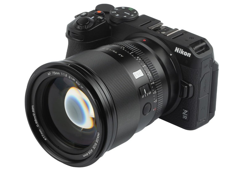 Объектив Viltrox AF 75mm F1.2 Pro APS-C for Nikon Z (AF 75/1.2 Pro Z)
