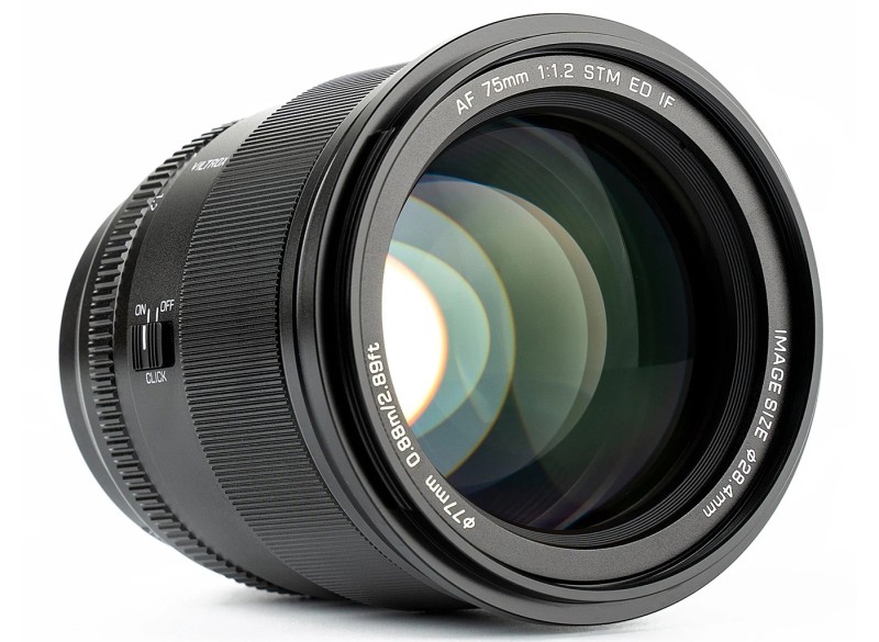Объектив Viltrox AF 75mm F1.2 Pro APS-C for Sony E (AF 75/1.2 Pro E)
