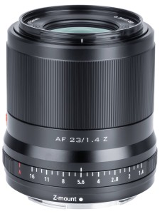 Объектив Viltrox AF 23mm F1.4 APS-C for Nikon Z (AF 23/1.4 Z)