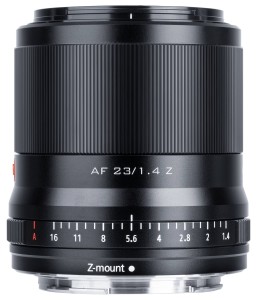Объектив Viltrox AF 23mm F1.4 APS-C for Nikon Z (AF 23/1.4 Z)