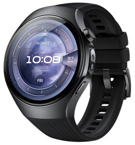Смарт-часы Huawei Watch 5 46mm Stainless with Fluoroelastomer Strap