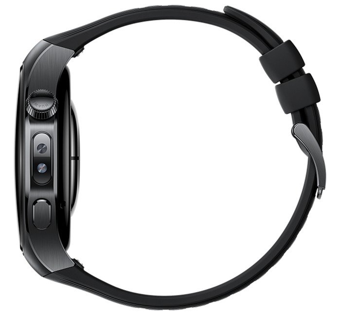 Смарт-часы Huawei Watch 5 46mm Stainless with Fluoroelastomer Strap