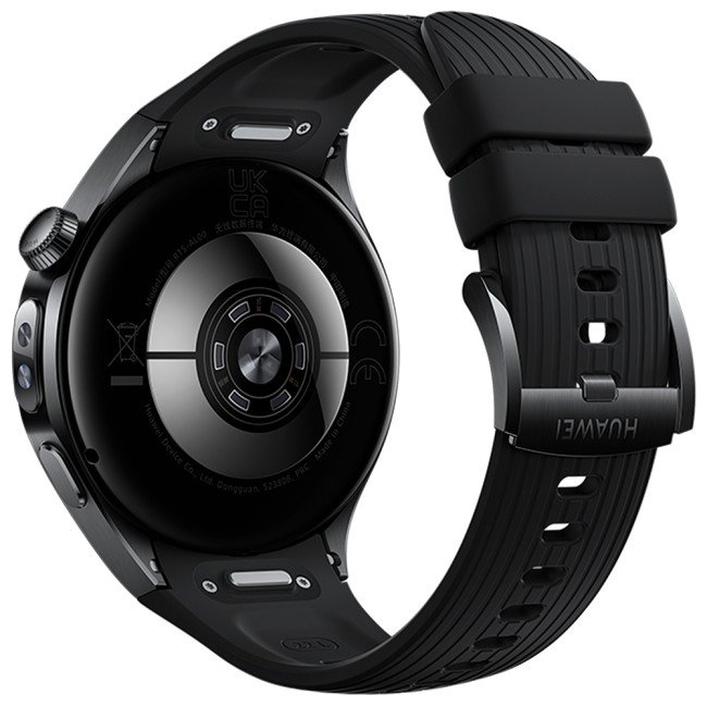 Смарт-часы Huawei Watch 5 46mm Stainless with Fluoroelastomer Strap