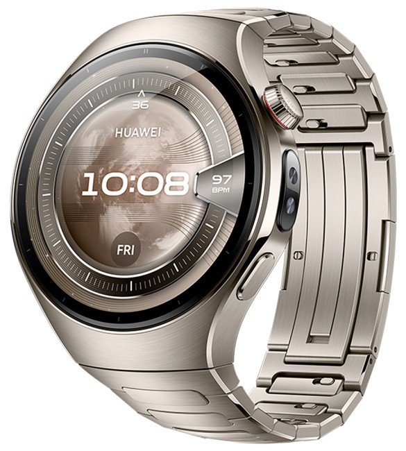 Смарт-часы Huawei Watch 5 46mm Titanium with Titanium Strap