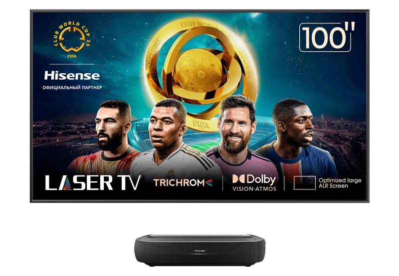 Лазерный телевизор Hisense 100" Laser TV 100L9H с экраном