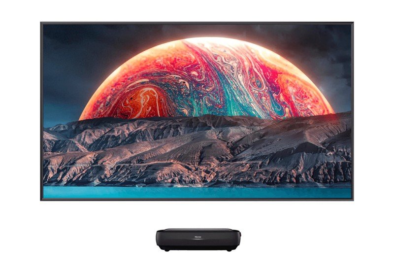 Лазерный телевизор Hisense 100" Laser TV 100L9H с экраном