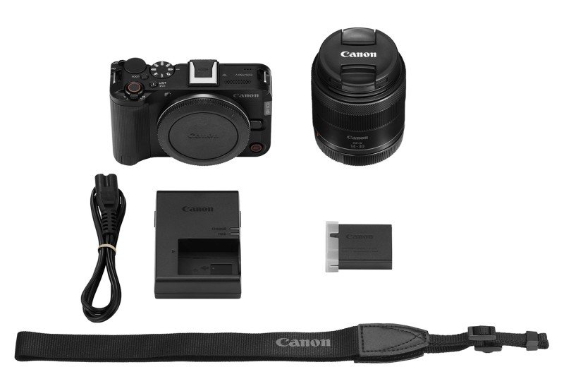 Беззеркальный фотоаппарат Canon EOS R50 V Kit RF-S 14-30mm F4-6.3 IS STM PZ