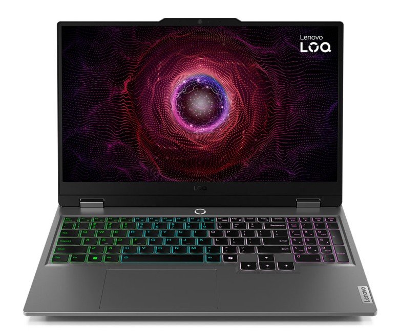 Ноутбук Lenovo LOQ 15ARP9 (AMD Ryzen 7 7435HS, NVIDIA GeForce RTX 4070 8GB, 15.6”, 1920x1080, IPS, 144Hz, 24GB DDR5, 512GB SSD, без ОС) 83JC00ENRK