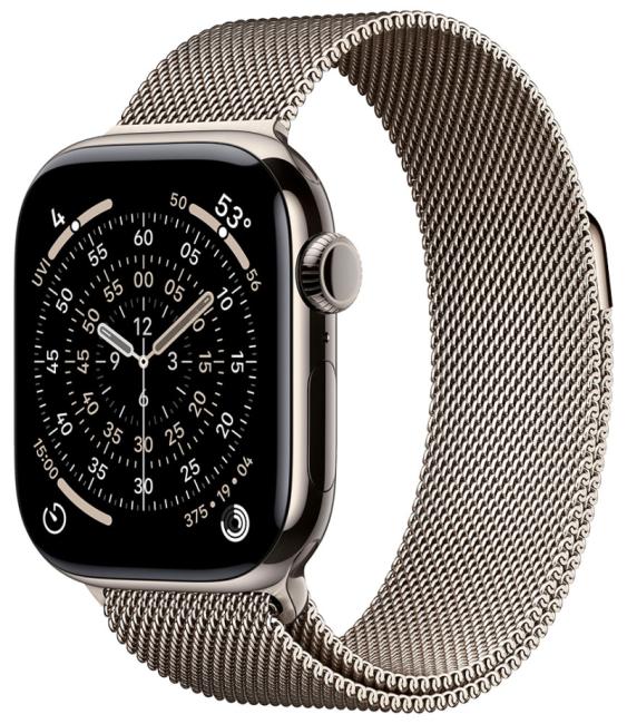 Смарт-часы Apple Watch Series 11 42mm Titanium Case GPS + Cellular with Milanese Loop