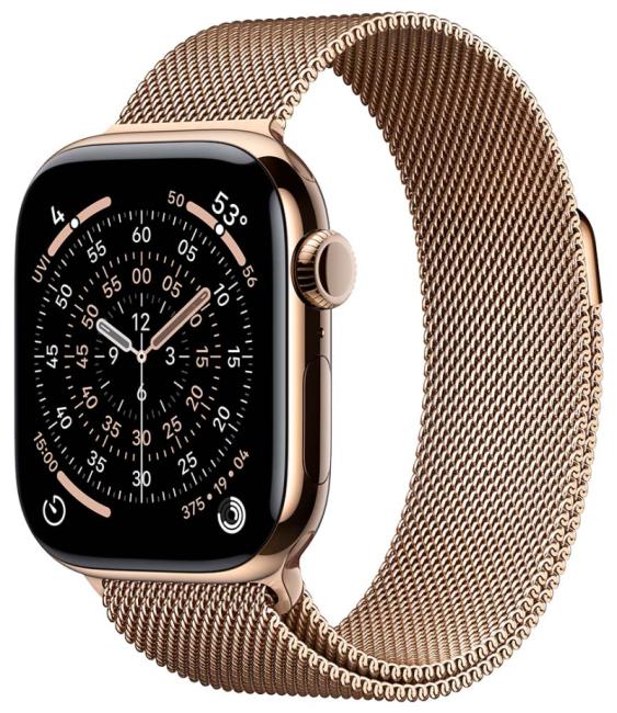 Смарт-часы Apple Watch Series 11 42mm Titanium Case GPS + Cellular with Milanese Loop