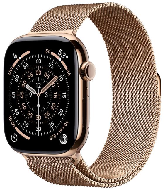 Смарт-часы Apple Watch Series 11 46mm Titanium Case GPS + Cellular with Milanese Loop