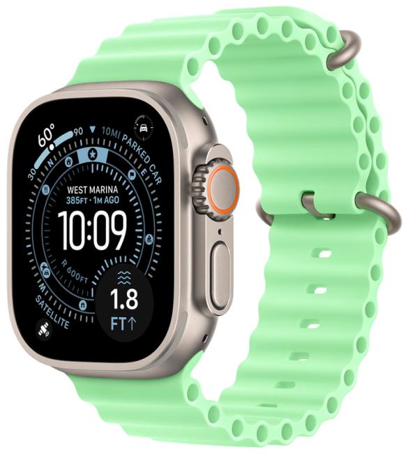 Смарт-часы Apple Watch Ultra 3 (2025) 49mm Natural Titanium Case GPS + Cellular with Ocean Band