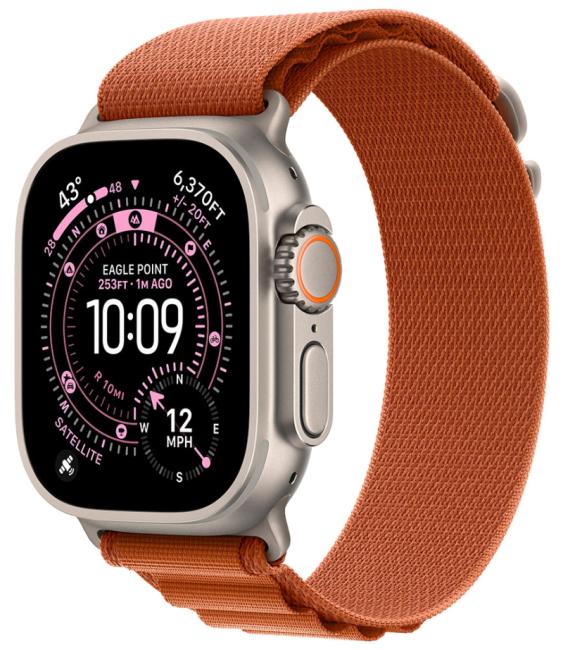 Смарт-часы Apple Watch Ultra 3 (2025) 49mm Natural Titanium Case GPS + Cellular with Alpine Loop