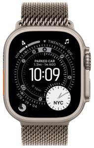 Смарт-часы Apple Watch Ultra 3 (2025) 49mm Natural Titanium Case GPS + Cellular with Titanium Milanese Loop