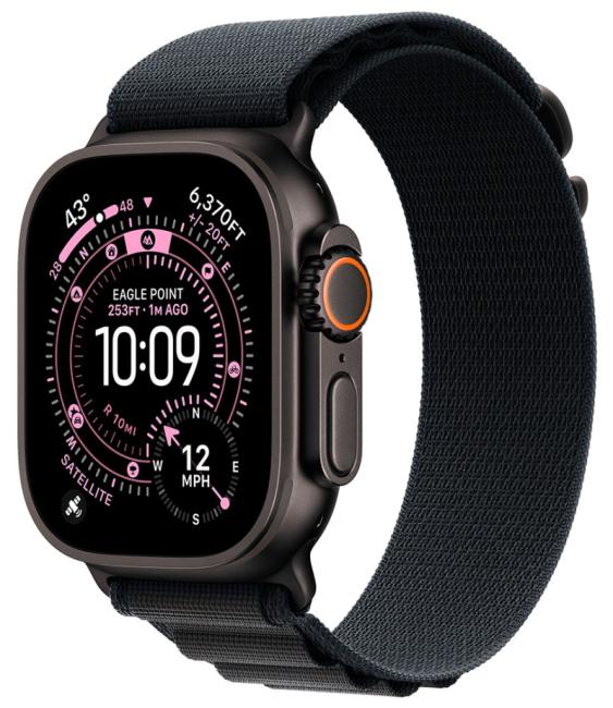Смарт-часы Apple Watch Ultra 3 (2025) 49mm Black Titanium Case GPS + Cellular with Alpine Loop