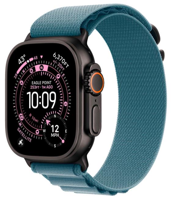 Смарт-часы Apple Watch Ultra 3 (2025) 49mm Black Titanium Case GPS + Cellular with Alpine Loop