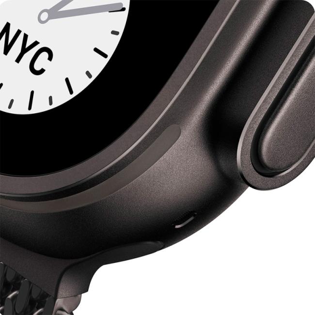 Смарт-часы Apple Watch Ultra 3 (2025) 49mm Black Titanium Case GPS + Cellular with Titanium Milanese Loop